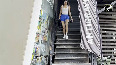 Varun Dhawan's niece Anjini spotted outside the gym 
