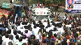 DMK MP Kanimozhi campaigns in Thiruverumbur
