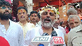 Nishikant Dubey offers prayers at Baba Vaidhnath Dham temple ahead of filing nomination in Deogarh