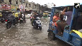 Videos: Heavy rain turns Bhopal road into river