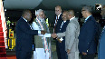 Watch: Papua New Guinea PM touches PM Modi's feet