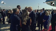 Unusual! Trump's 8-min long 'relaxed' chat with Netanyahu,Prez Isaac as he lands in Israel