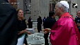 Vatican: Pope Leo greets RS Dy Chairman Harivansh at Inaugural Mass