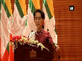 Watch Myanmar s Aung San Suu Kyi delivers State of Union address in Nay Pyi Taw