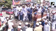 Karnataka Massive protests break out in Mandya against Puneet Kerehalli