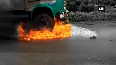 Disturbing Video: SSS workers torch milk truck