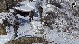 Army personnel seen patrolling at last Army post in Poonch
