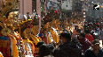 Buddhists bring 140 Buddha statues to celebrate Samyak Mahadan festival in Nepal