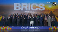 Watch: PM Modi's gesture of waving at global leaders at BRICS summit draws attention