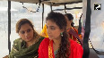 Keerthy Suresh and family offer prayers at Tirupati Temple