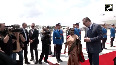 Prez Murmu arrives in Serbia on state visit