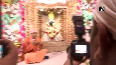 CM Yogi Adityanath offers prayers at Ravidas Temple in Varanasi