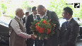 PM Modi receives rousing welcome from Indian Diaspora in Cyprus