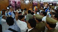 Watch: Scuffle between BJP, BSP workers during Municipal meet 