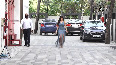 Paps click Tara Sutaria, Nora Fatehi in Mumbai