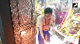 Cricketer Umesh Yadav offers prayers at Mahakaleshwar Temple