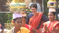 Watch: Priyanka Gandhi dances with tribal women in Goa