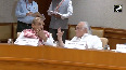 Vice President C P Radhakrishnan holds meeting with all party leaders in Parliament