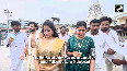 Janhvi visits Tirupati temple with rumoured boyfriend Shikhar Pahariya 