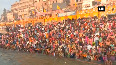 Devotees take holy dip in river Ganga on Kartik Purnima