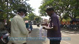COVID-19 Puducherry Police spread awareness, distribute masks to locals