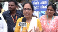K taka Municipal Staff protests against state govt over various demands in Bengaluru