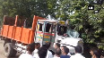 1 dead, 6 injured in school bus & truck collision