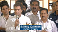 Rahul Gandhi visits relief camps in North Paravur, assures help