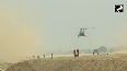 VO PKG Indian Air Force (IAF) takes off and landing exercise on Ganga Expressway, creates commotion in Pakistan