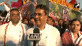 Tripura Manik Saha participates in the inauguration ceremony of Jagannath Rath Yatra