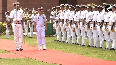Royal Thai Navy commander receives guard of honour