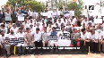 Congress workers hold protest against Agnipath Scheme in Jammu