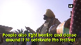 MP Navjot Sidhu celebrates Lohri by flying Kite