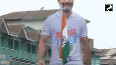 Rahul Gandhi hoists Tricolour at Lal Chowk in Srinagar