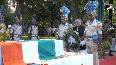 Jharkhand Governor Santosh Gangwar & CM Hemant Soren pay tribute to CRPF jawan killed in IED Blast