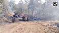 Chhattisgarh: Naxals set vehicles on fire in Kanker