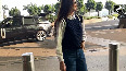 Shilpa Shetty seen in casual look at the airport