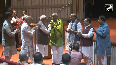 PM Modi felicitates NDA's V-P nominee CP Radhakrishnan