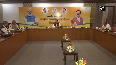 JP Nadda holds meeting with BJP leaders in Delhi