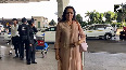 The evergreen Hema Malini spotted at Mumbai Airport 