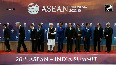 PM Modi along with ASEAN leaders pose for a photograph