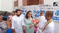 Kangana, Chirag Paswan hug, hold hands at NDA Meet