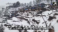 Heavy snowfall blankets Mandi village in Poonch district