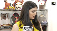 US Comm Secy Gina Raimondo visits 'Handloom Haat' at Janpath
