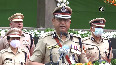 Delhi Police Commissioner Rakesh Asthana hoists national flag