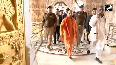 UP CM Yogi Adityanath offers prayers at Shri Ram Janambhoomi temple ahead of flag hoisting ceremony