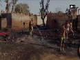 150 houses gutted in village fire