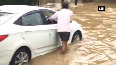 Heavy rain causes Waterlogging, traffic jam in Gurugram