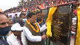 Uttarakhand CM lays foundation stone of projects in Pauri