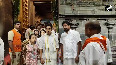 Indian team head coach Gambhir offers prayers at Sri Venkateswara Swamy Temple
